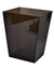Fig Linens - Mike & Ally Smoked Ice Lucite Wastebasket
