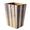 Bath Accessories - Catalina Natural Gold Wastebasket at Fig Linens and Home