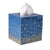 Bath Accessories - Xenon Blue Mike + Ally Boutique Tissue Box