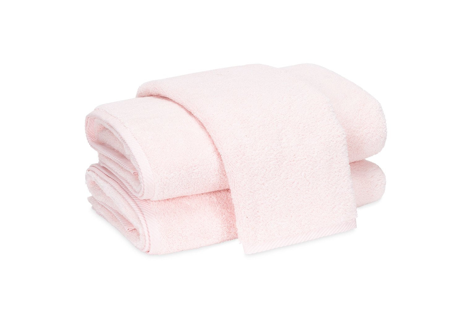Milagro Petal Pink Towels by Matouk