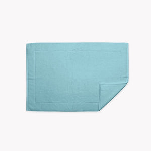Matouk Milagro Tub Mat at Fig Linens and Home - Cerulean