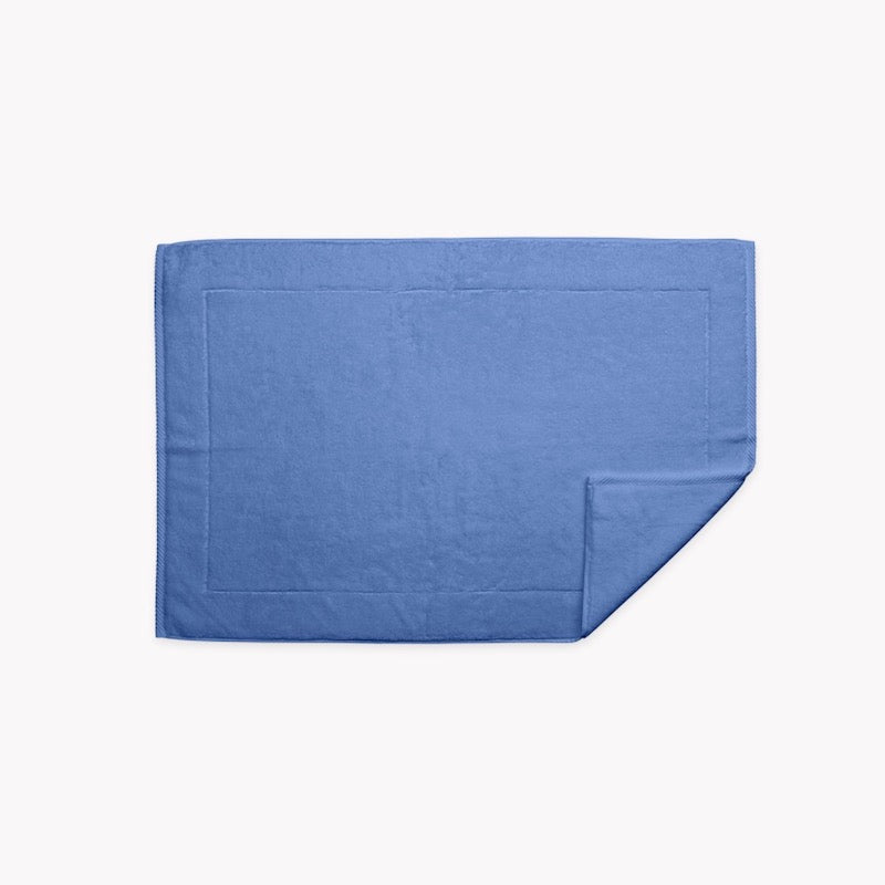 Matouk Milagro Tub Mat at Fig Linens and Home - Periwinkle