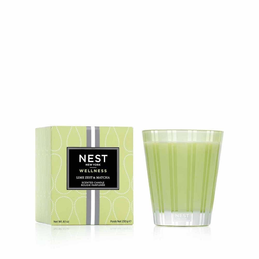 Lime Zest and Matcha Classic Candle by Nest | Fig Linens and Home