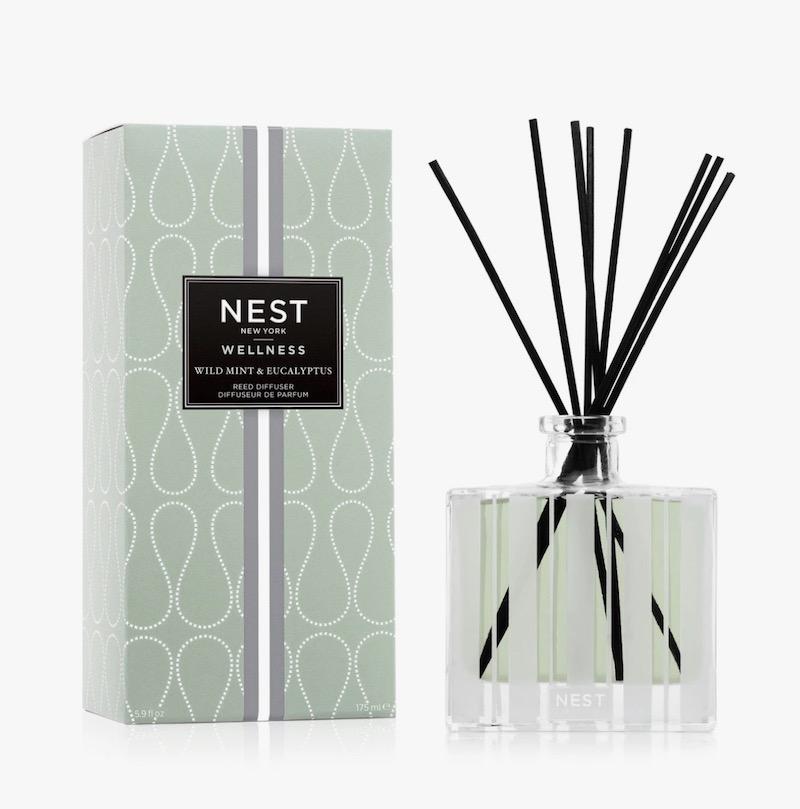 Wild Mint &amp; Eucalyptus Reed Diffuser by Nest