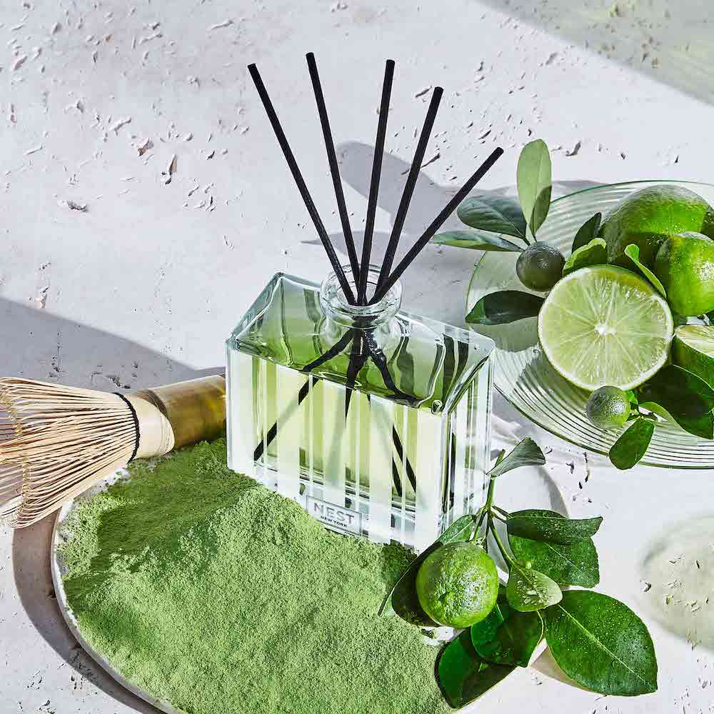 Lime Zest and Matcha Reed Diffuser by Nest | Fig Linens and Home