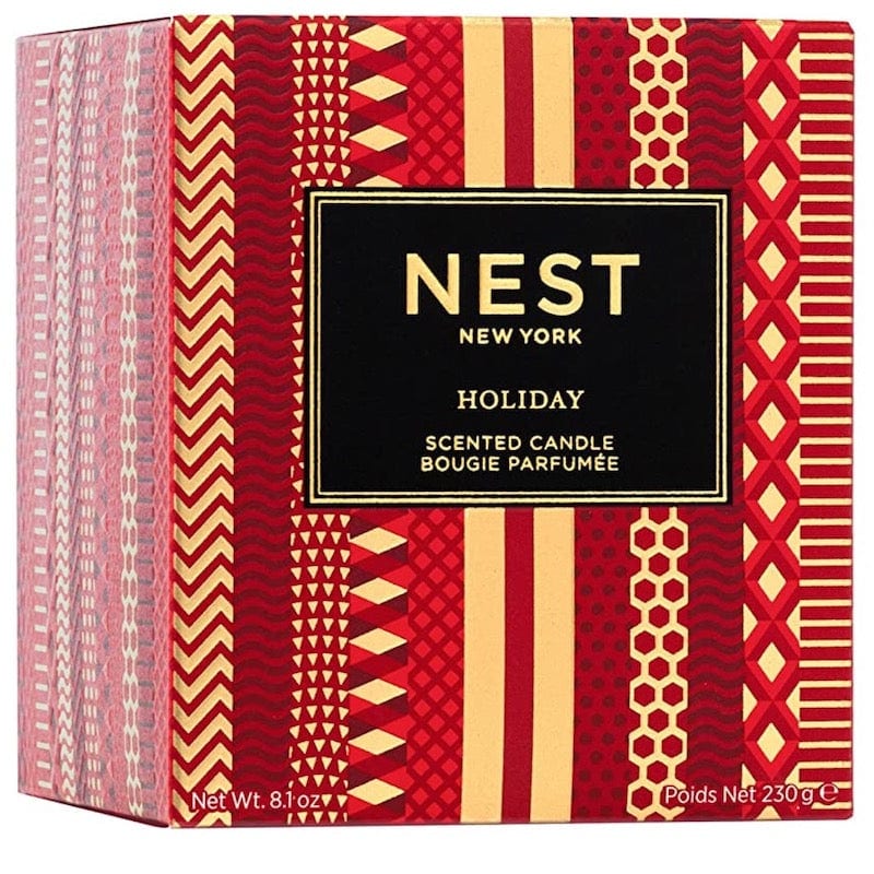 Nest Holiday Candle - Classic 8.1 oz - Holiday Candles at Fig Linens and Home - Packaging