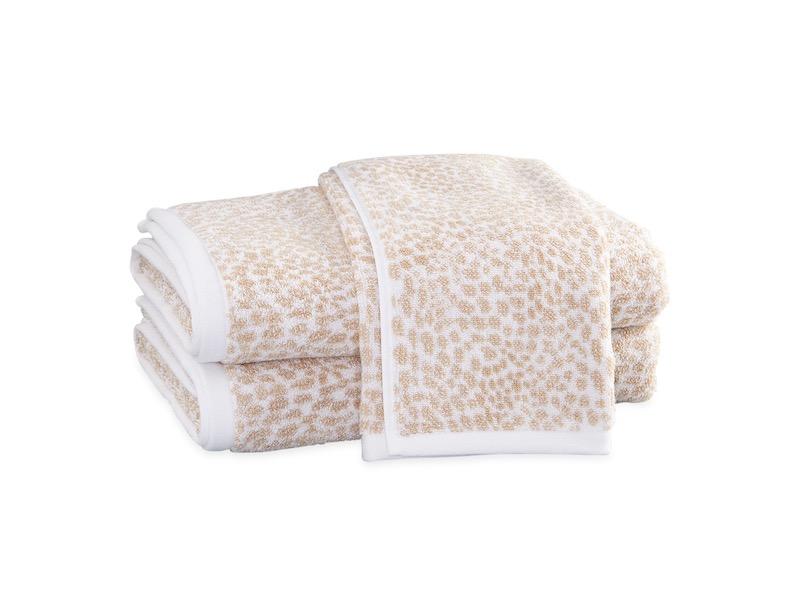Nikita Champagne Bath Towels | Matouk at Fig Linens