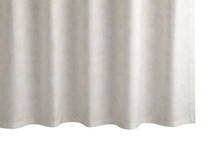 Nikita Champagne Shower Curtain | Matouk at Fig Linens and Home