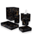 Taj Obsidian & Gold Bath Accessories by Mike + Ally | Fig Linens