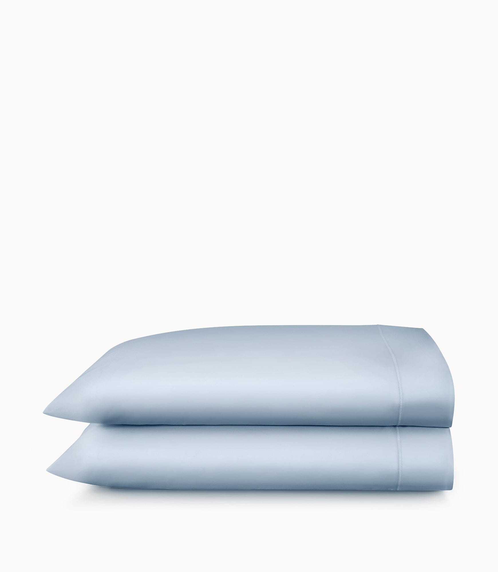 Pillowcases - Soprano Blue Bedding - Peacock Alley at Fig Linens and Home