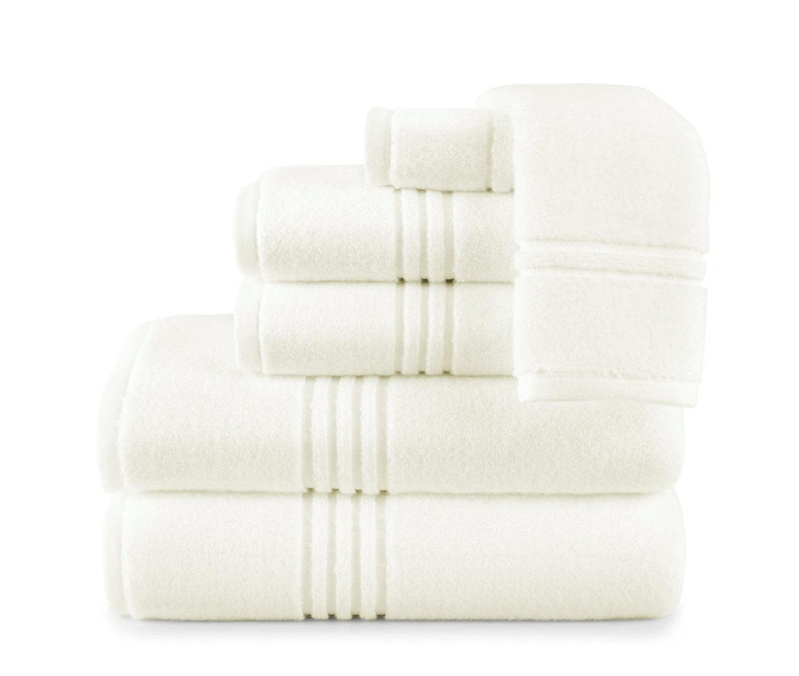 Peacock Alley Chelsea Ivory Bath Towels - Terry Cloth | Fig Linens and Home