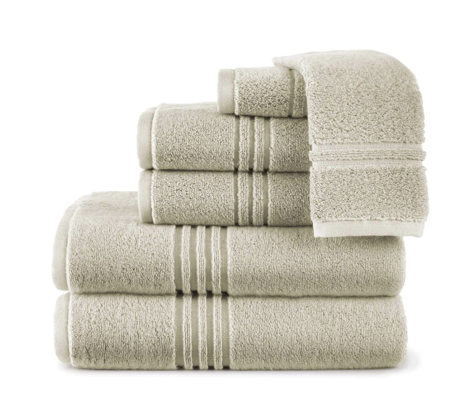 Set of 12 Towels - Peacock Alley Chelsea Linen Bath Towels | Fig Linens and Home
