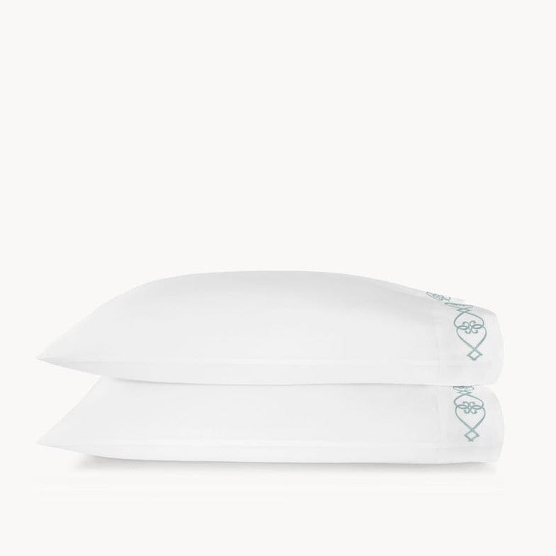 Peacock Alley Pillowcases | Concerto Mist Bedding at Fig Linens and Home