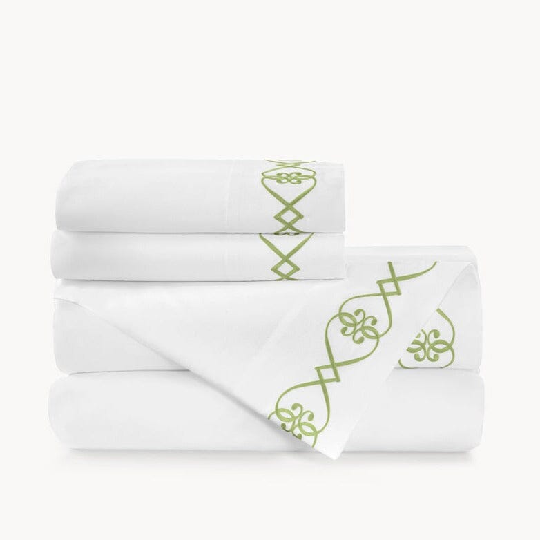 Peacock Alley Sheets & Sheet Sets in Concerto Meadow Green FIG LINENS