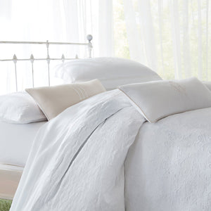 Bettina White Bedding - Peacock Alley at Fig Linens and Home