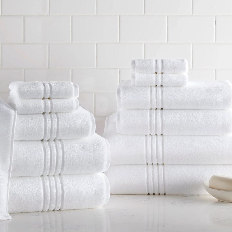 Chelsea Set of 12 Towels by Peacock Alley - Terrycloth Towels at Fig Linens and Home