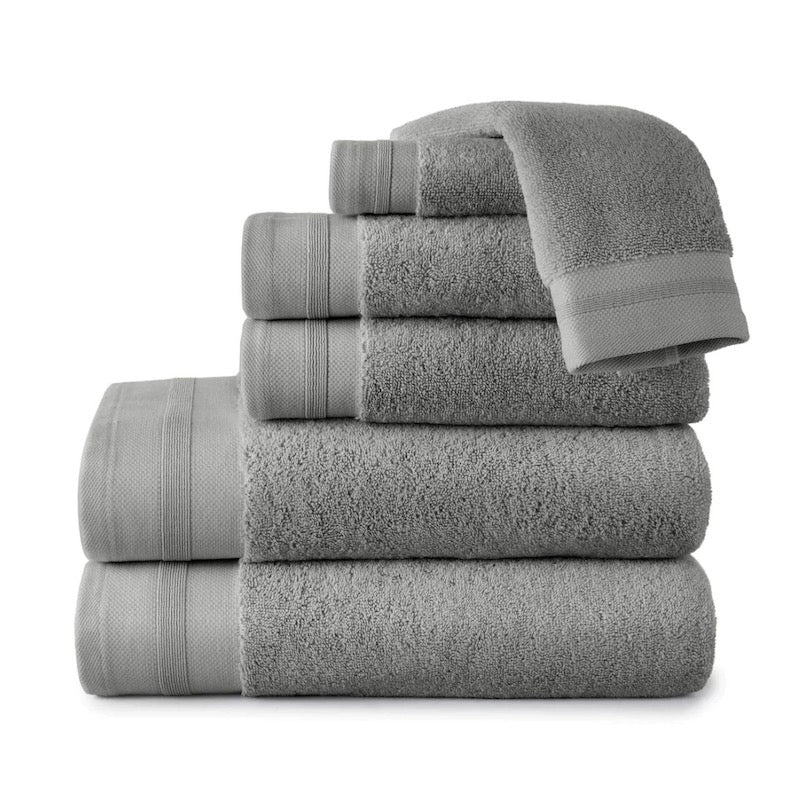 Peacock Alley Towels | Coronado Pewter Bath Towels at Fig Linens and Home