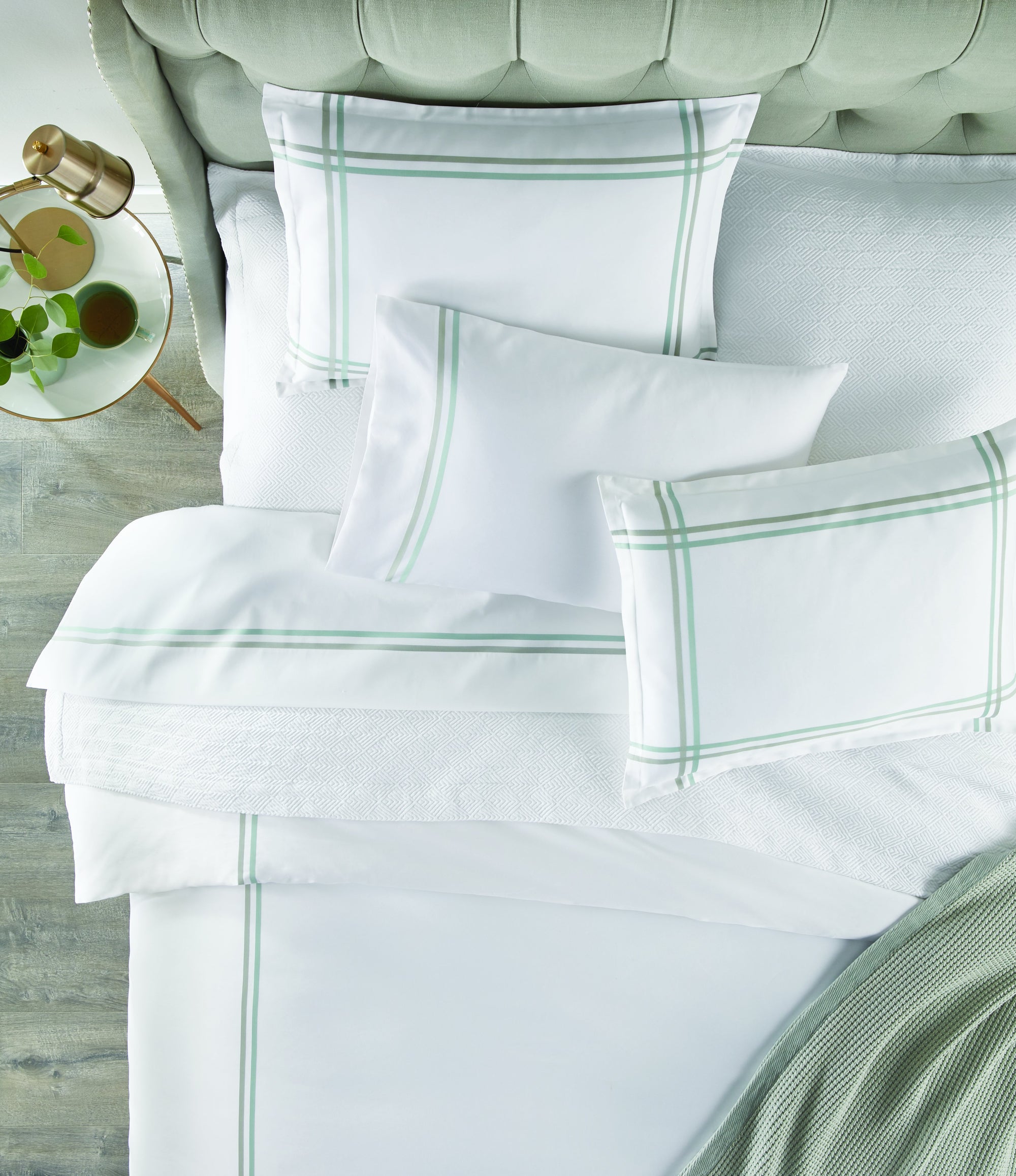 Duo Bedding by Peacock Alley | Hotel Bed at Fig Fine Linens