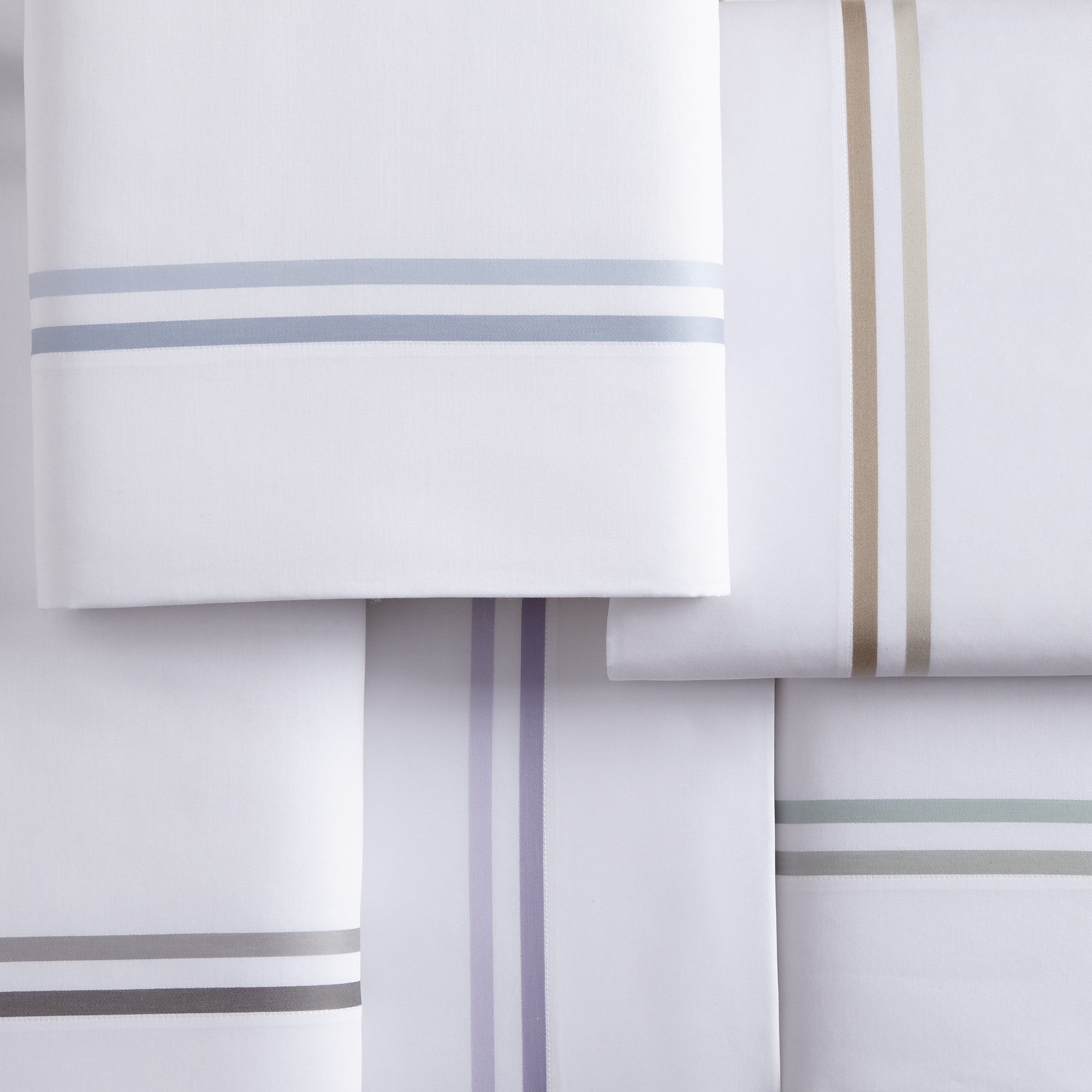 Duo Pillowcases by Peacock Alley | Hotel Bed at Fig Fine Linens