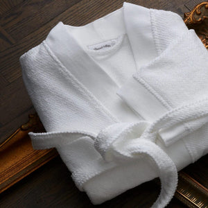Jubilee White Robe | Peacock Alley Bath Robes at Fig Linens and Home