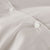 Duvet Button Closure - Peacock Alley Percale Cotton Bedding | Lyric Platinum at Fig Linens and Home