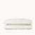 Pillowcases - Peacock Alley Percale Cotton Bedding | Lyric Ivory at Fig Linens and Home