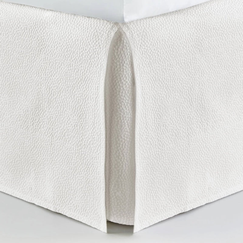 Montauk Matelassé Bedskirt Peacock Alley Bed Skirts FIG LINENS AND HOME