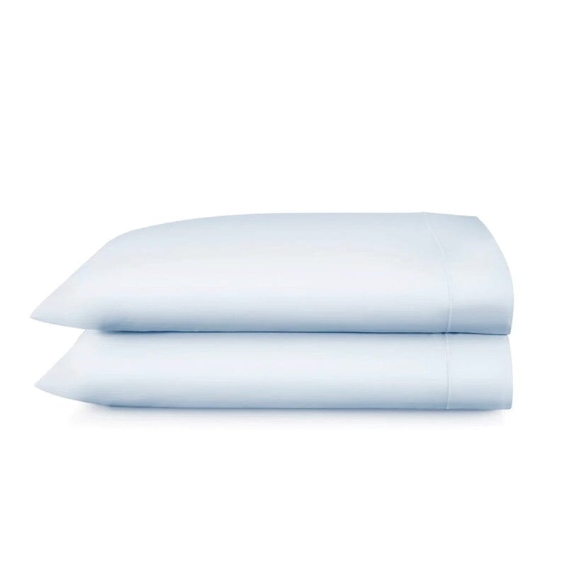 Pillowcases - Peacock Alley Soprano Barely Blue Bedding - Fig Linens and Home