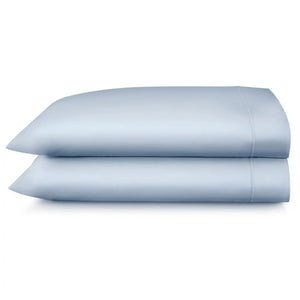 Peacock Alley Sheets - Soprano Blue Pillowcases at Fig Linens and Home