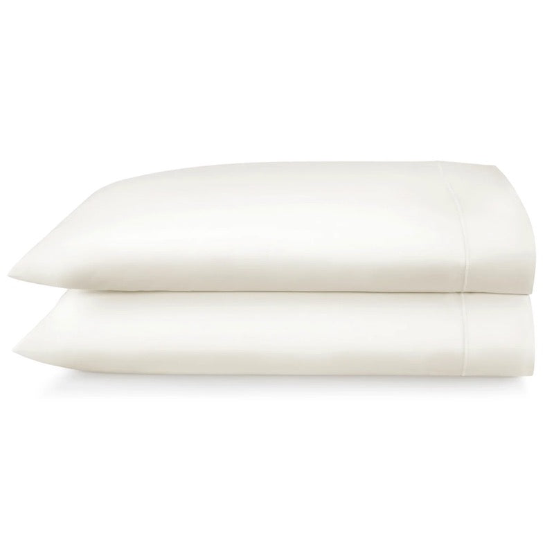 Peacock Alley Sheets - Soprano Ivory Pillowcases at Fig Linens and Home