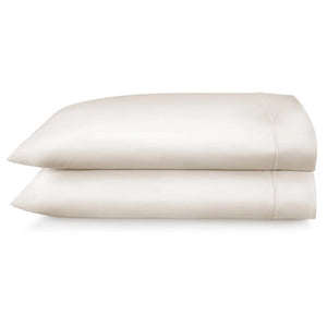 Peacock Alley Sheets - Soprano Platinum Pillowcases at Fig Linens and Home
