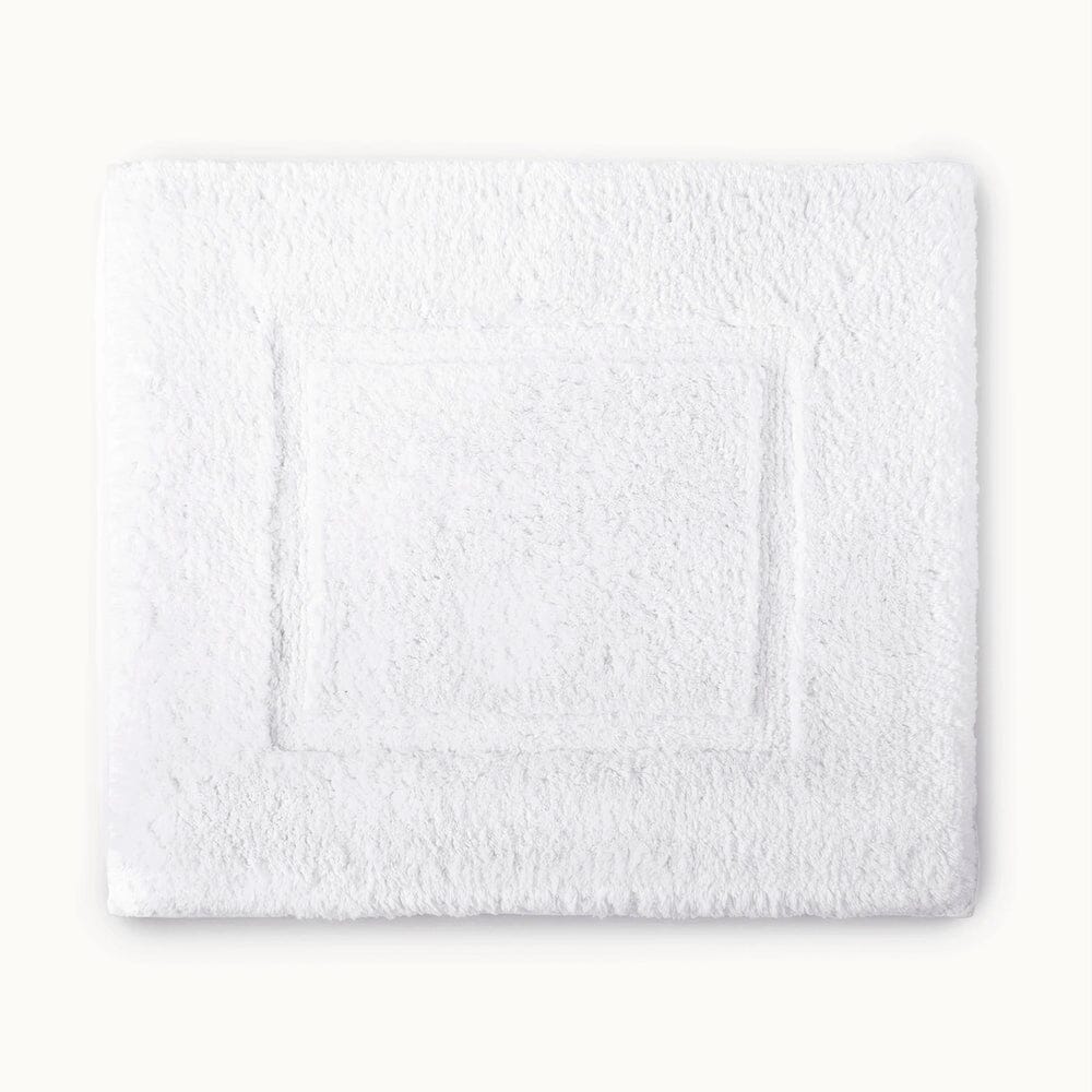 Peacock Alley Bath Rug - Tiffany Cloud Rug White in Square Size - Fig Linens and Home