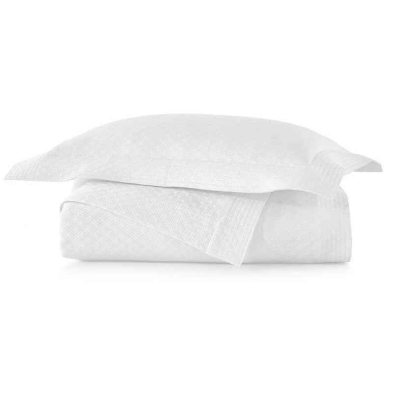 Peacock Alley Coverlet - Alyssa White Matelasse Bedding