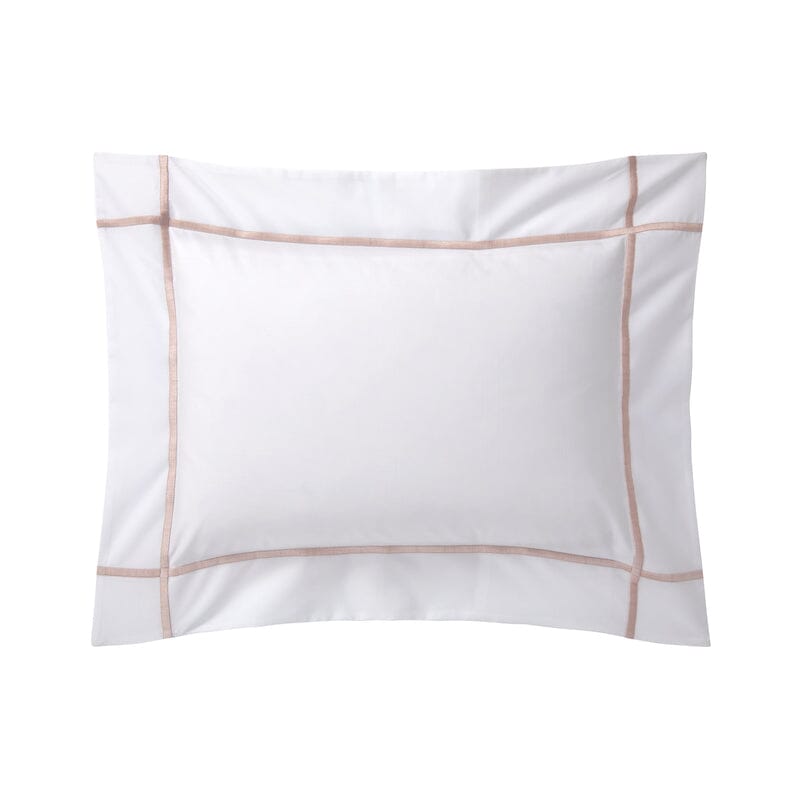 Athena Boudoir Sham in Poudre | Yves Delorme Organic Bed Linens - Fig Linens and Home