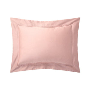 Yves Delorme Triomphe Poudre Bedding | Organic Cotton Boudoir Sham at Fig Linens and Home