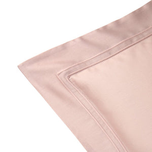 Yves Delorme Triomphe Poudre Bedding | Organic Cotton - Corner Detail of Finishing - 2