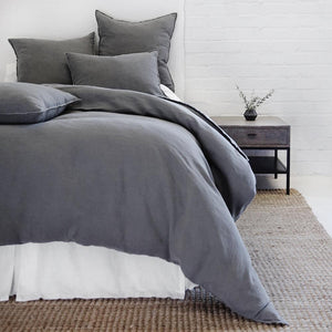 Blair Midnight Linen Duvet Collection | Fig Linens and Home