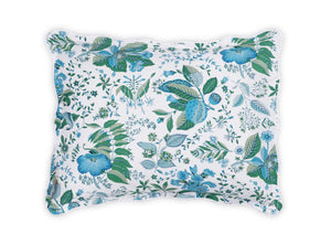 Pomegranate Sea Quilted Shams | Matouk Schumacher at Fig Linens