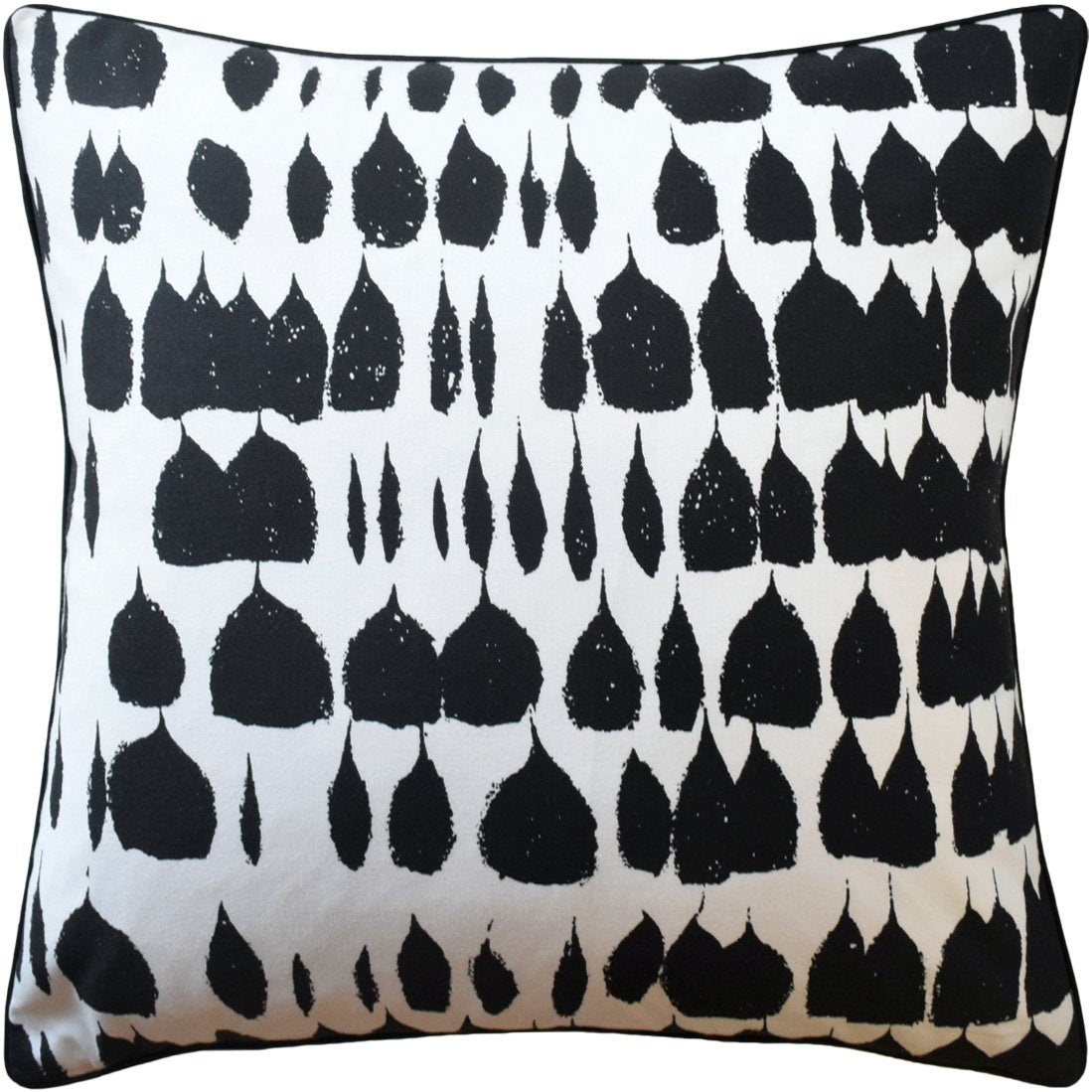 Queen of Spain Black Decorative Pillows by Ryan Studio | Schumacher Fabric