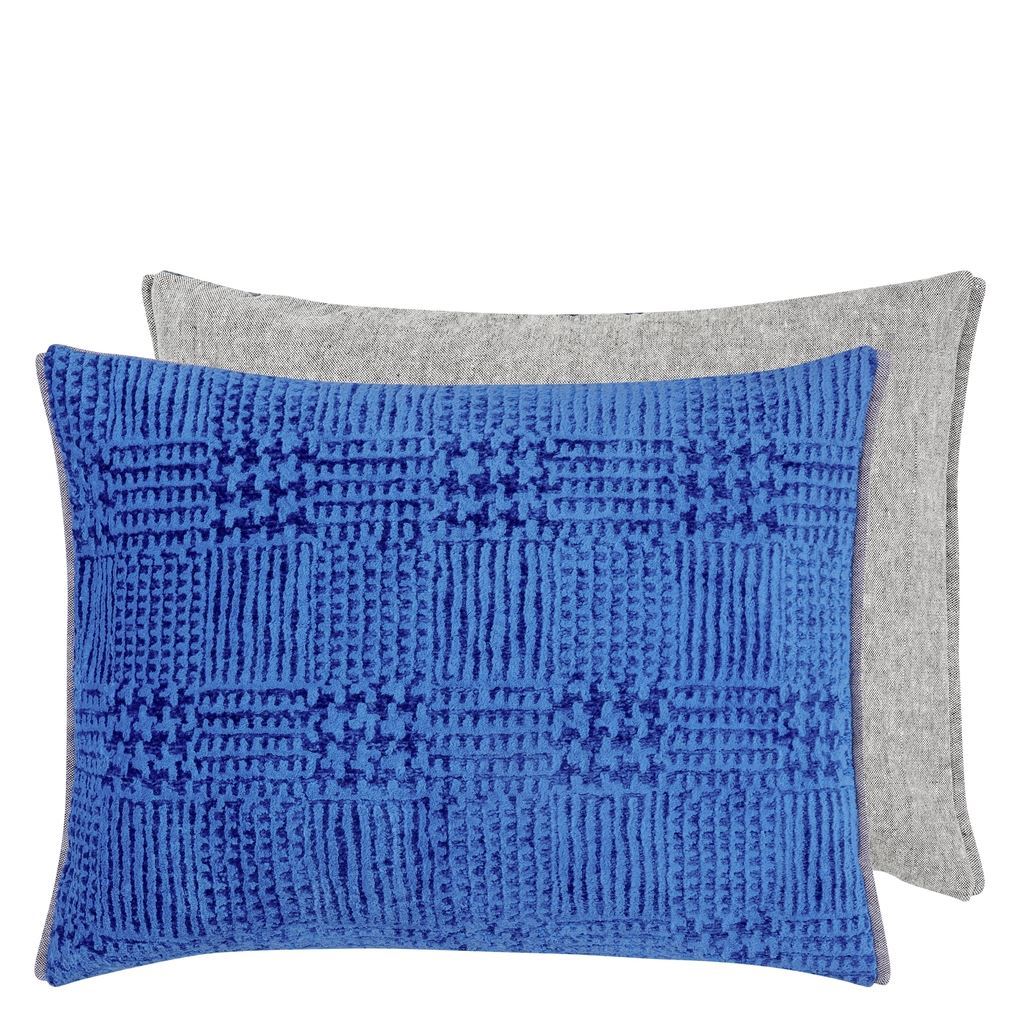 Queluz Cobalt Decorative Pillow by Designers Guild | Fig Linens