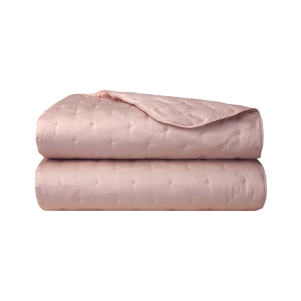 Yves Delorme Bedding in Triomphe Quilted Poudre | Quilted Coverlets - Fig Linens and Home