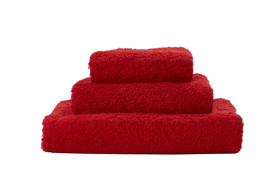 Set of Abyss Super Pile Towels in Rouge 553