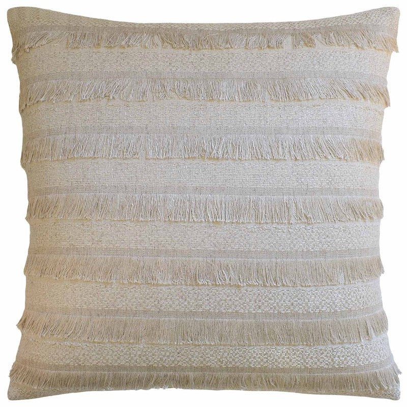 Throw Pillow - Acadia Greige Pillow by Ryan Studio - Schumacher at Fig linens and home