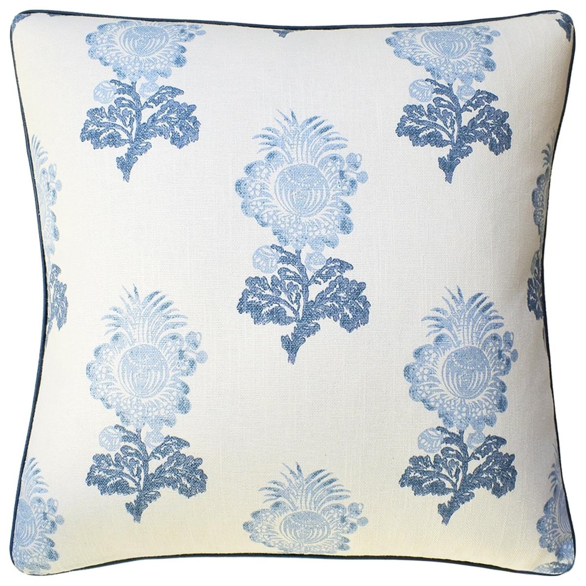 Aldith Blue Throw Pillow | Ryan Studio Pillows at Fig Linens and Home
