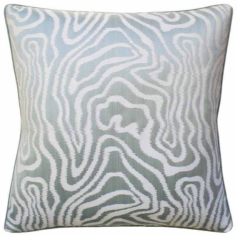 Alessandro Mist Decorative Pillow by Ryan Studio | Fig Linens and Home | Thibaut Fabric