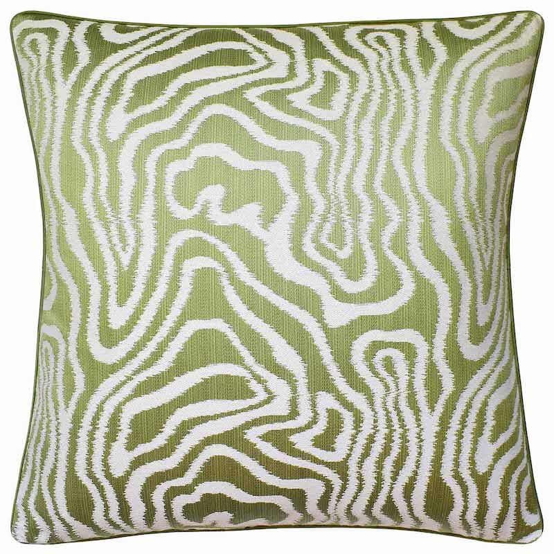 Alessandro Sage Green Decorative Pillow by Ryan Studio | Fig Linens and Home | Thibaut Fabric