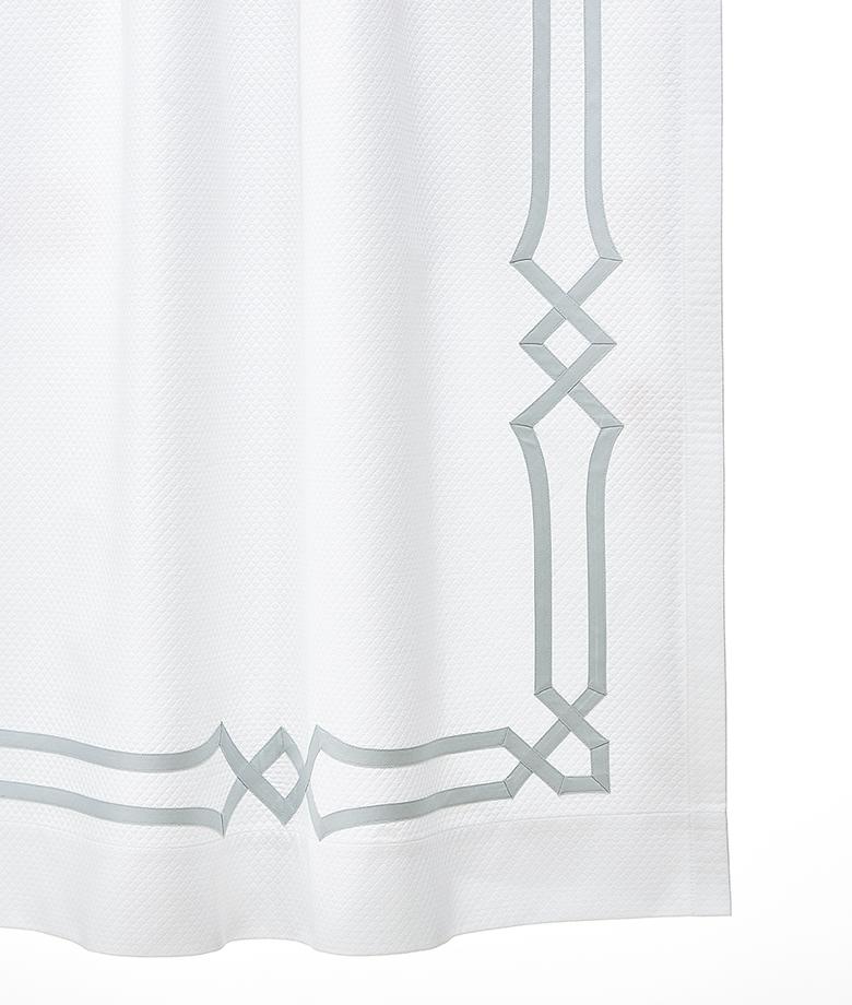 Fig Linens - Arcadia Shower Curtains by Legacy Home - Rylan Shower Curtain