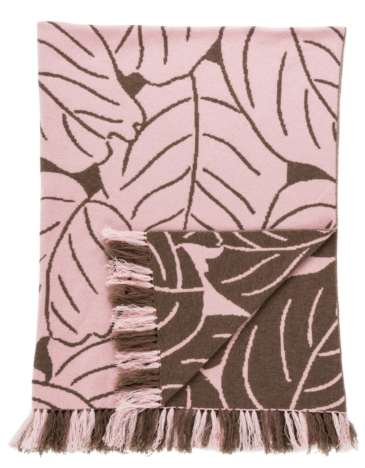 leaves reversible throw - SAVED NY at Fig Linens