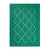 Saved New York Monaco Cashmere Blanket in Arsenic Green -Open | Fig Linens
