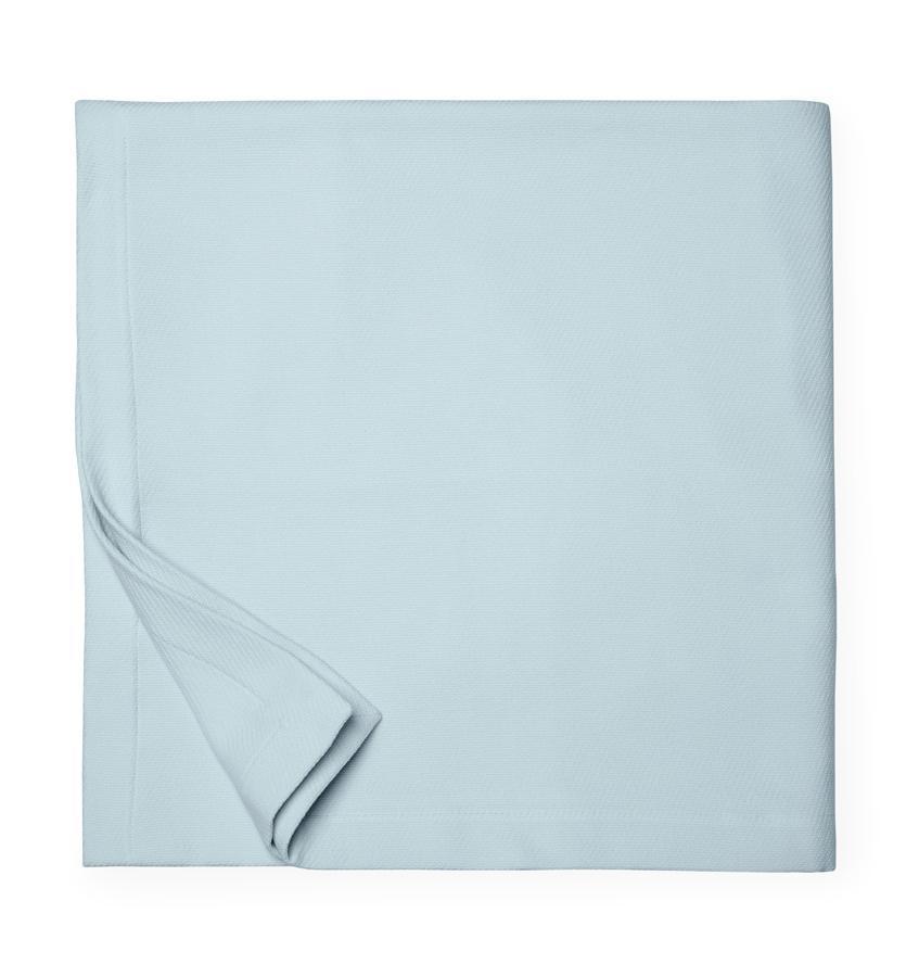Allegra Aquamarine Blanket by Sferra | Fig Linens and Home